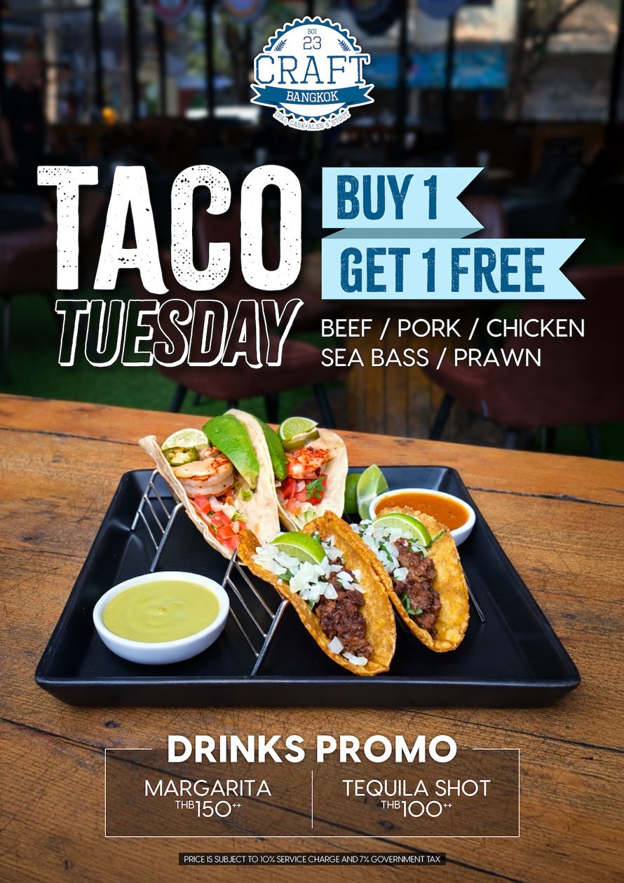 craft taco special